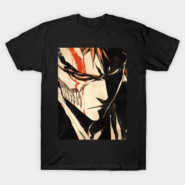 Soul Reapers' Chronicles: Supernatural Anime Manga Adventure T-Shirt by insaneLEDP